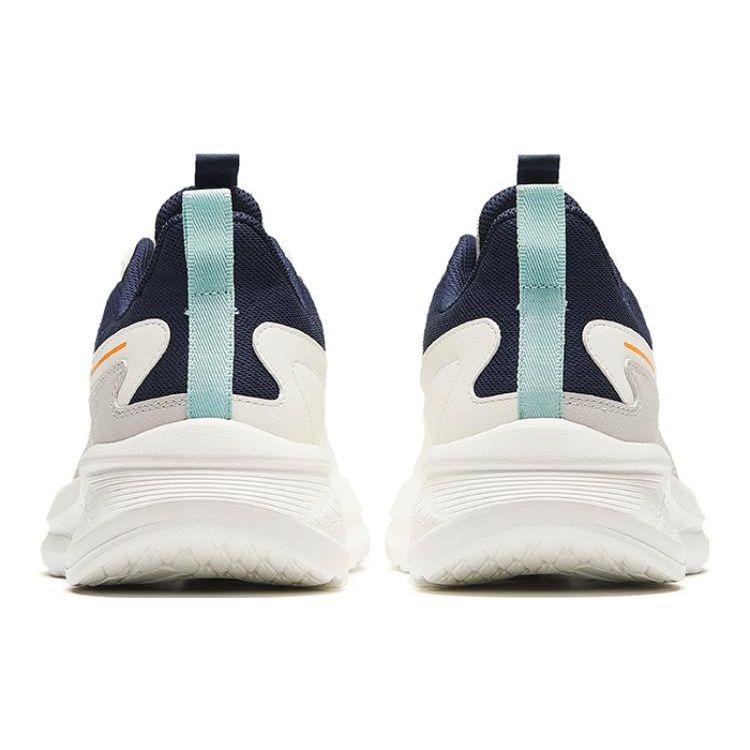 Anta Comfortable Versatile Non-Slip Wear-Resistant Low-Top Running Shoes Men Sneakers White 912345579-7