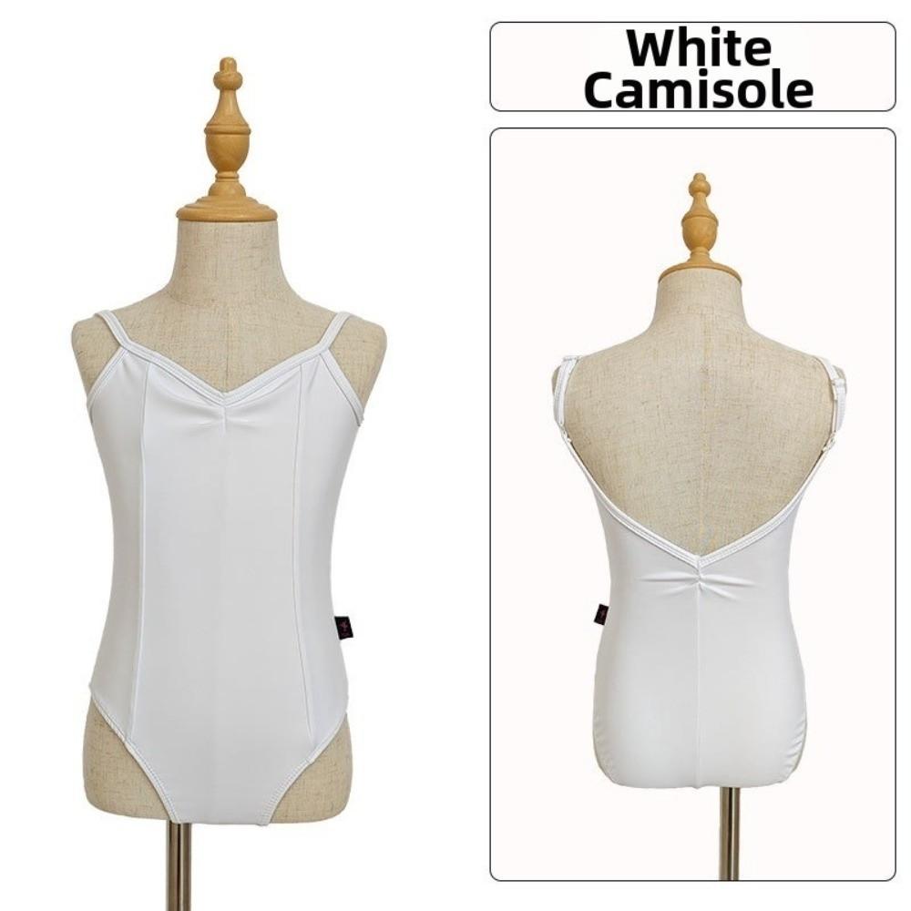 Strap Girls Camisole Leotard Stretch Gymnastics Leotard Ballet Bodysuit Leotard  Tutu Dance