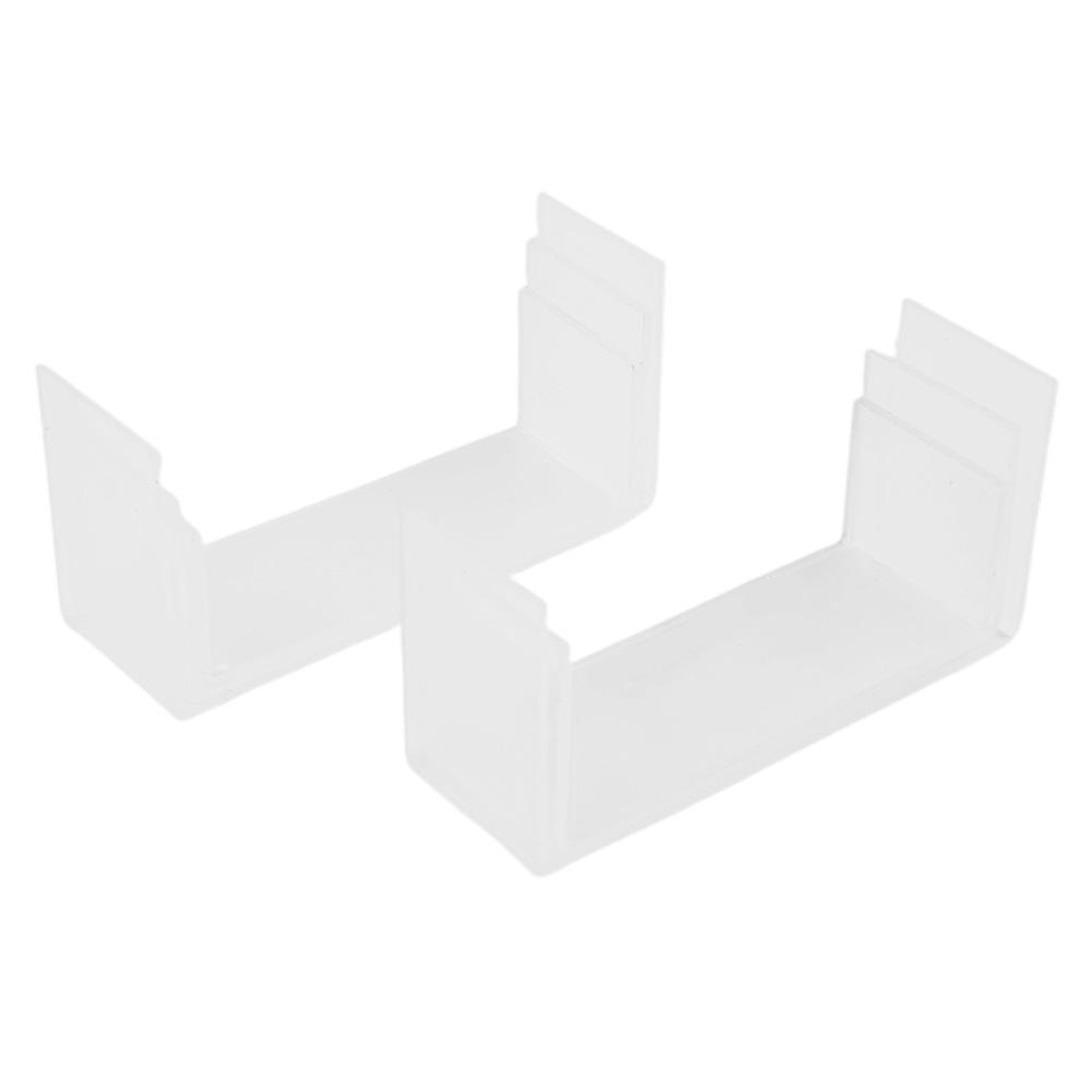 Shelf Display Stand Transparent Trophies 6pcs Acrylic Crafts Display Stands Awards Clear Holder Rectangle Risers