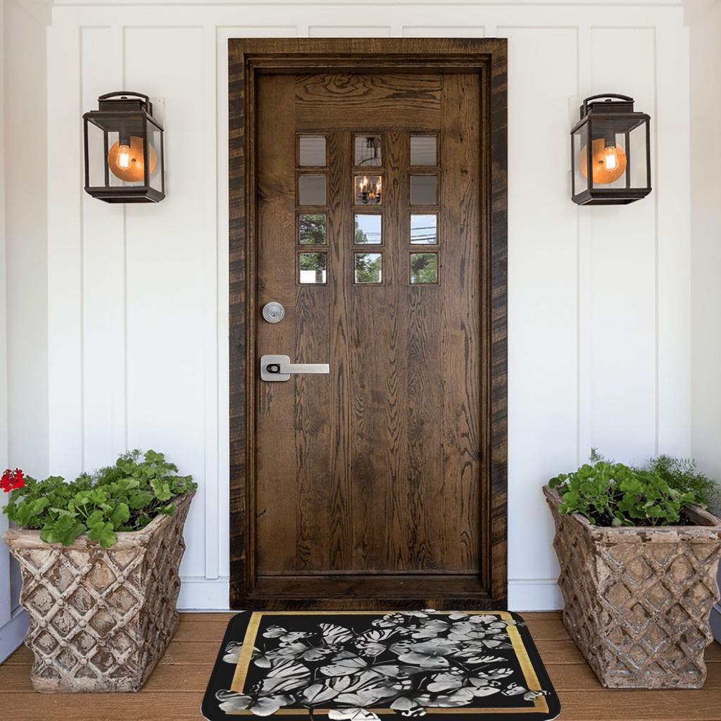 1PC Dancing Silhouettes Floor Kitchen Rug Non-Slip Door Mat Pop design Bathroom Rug Bath Mat Carpet for Home Sink Laundry Decor