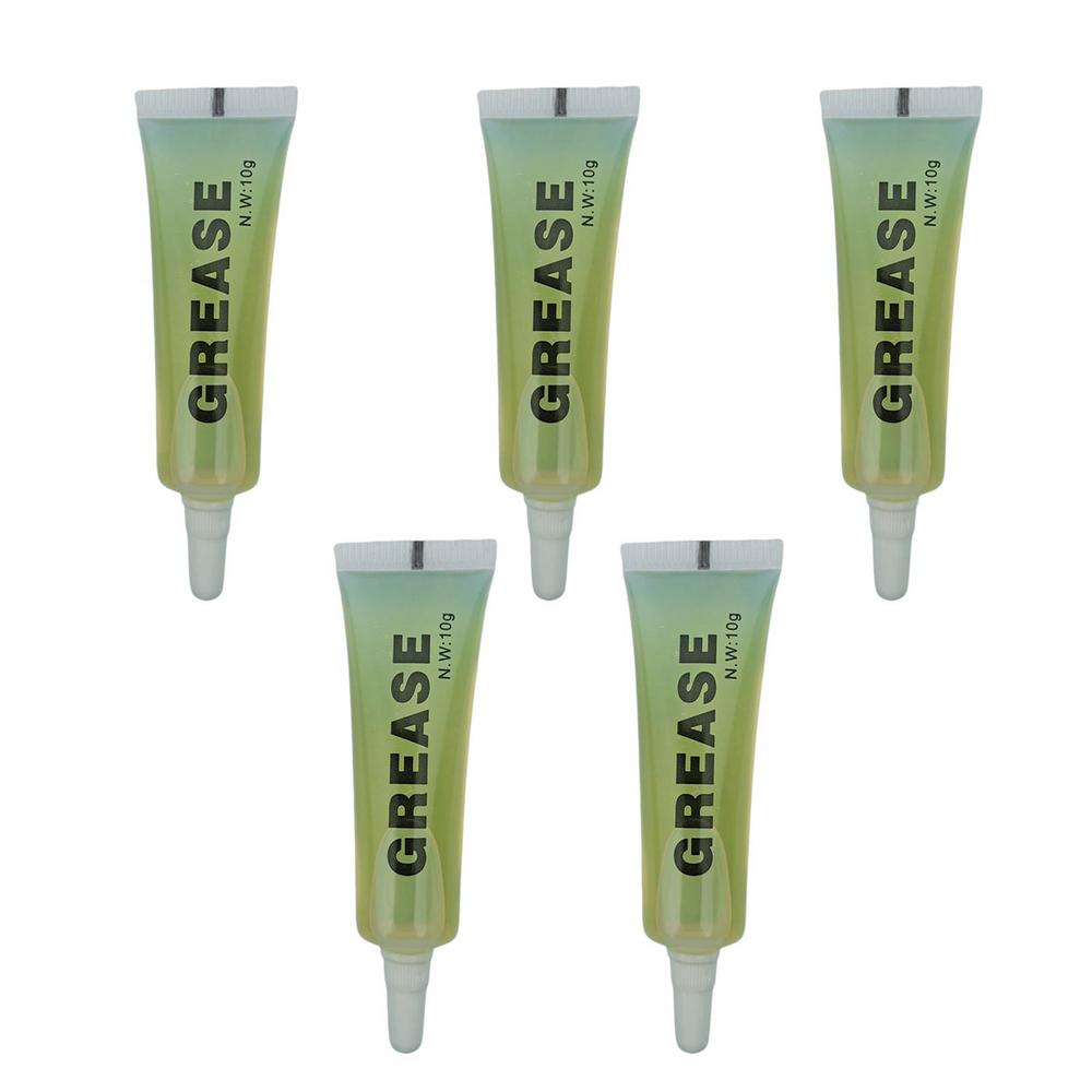 

5pcs 10ml Gear Lubricant Bearing Lubricating Oil High-Temperature Resistant For Wheel Bearings Lubricant Repair Oil Maintenance