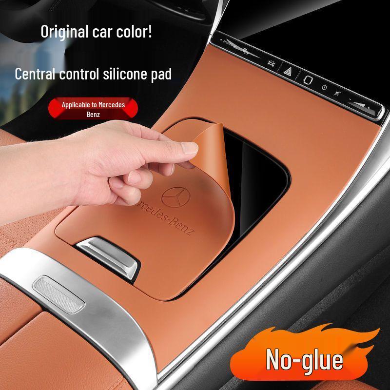 Mercedes-Benz C-Class GLC300L/C260L/C200L Center Console Silicone Anti-slip Mat Interior Accessory