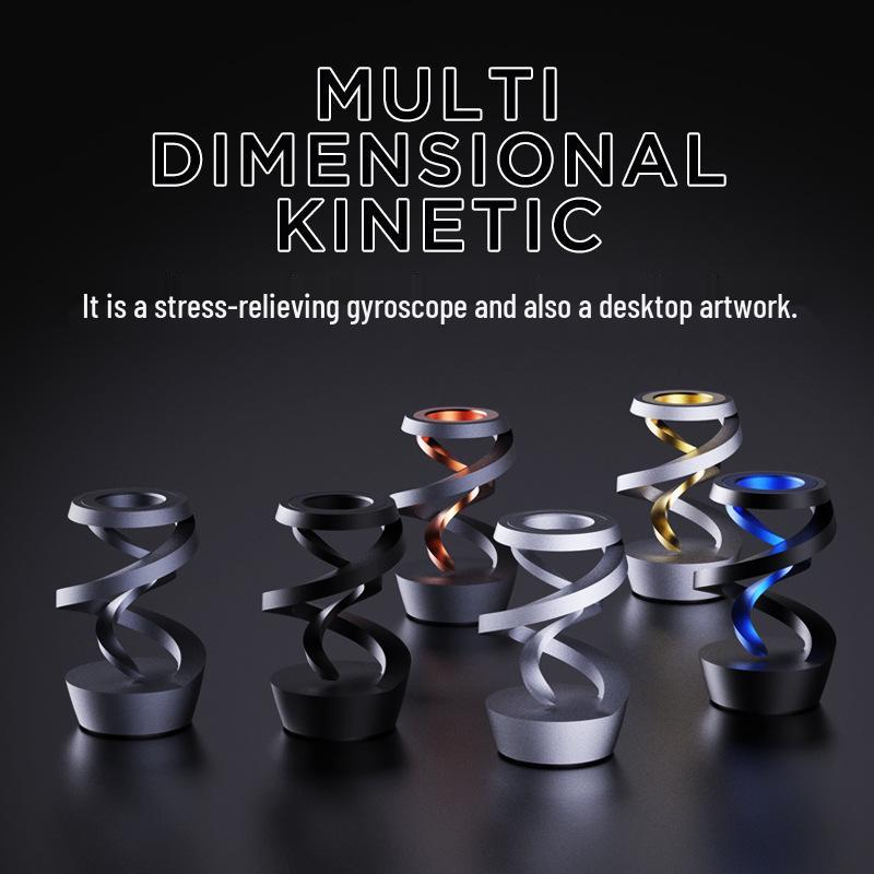 Desktop Hovering Gyro Ornament: Creative Stress Relief Toy