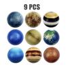 Solar System Planet Moon Sun Pressure PU Ball Children's Space Stress Reduction Science Space Children Early Education Toy Gift