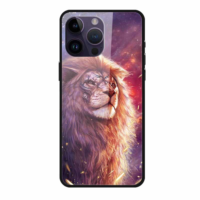 Glass Back Cover For iphone 16 Pro Max Phone Case Soft Bumper Hard Tempered Glass Case For iphone 15 Pro Max Case Funda Shell