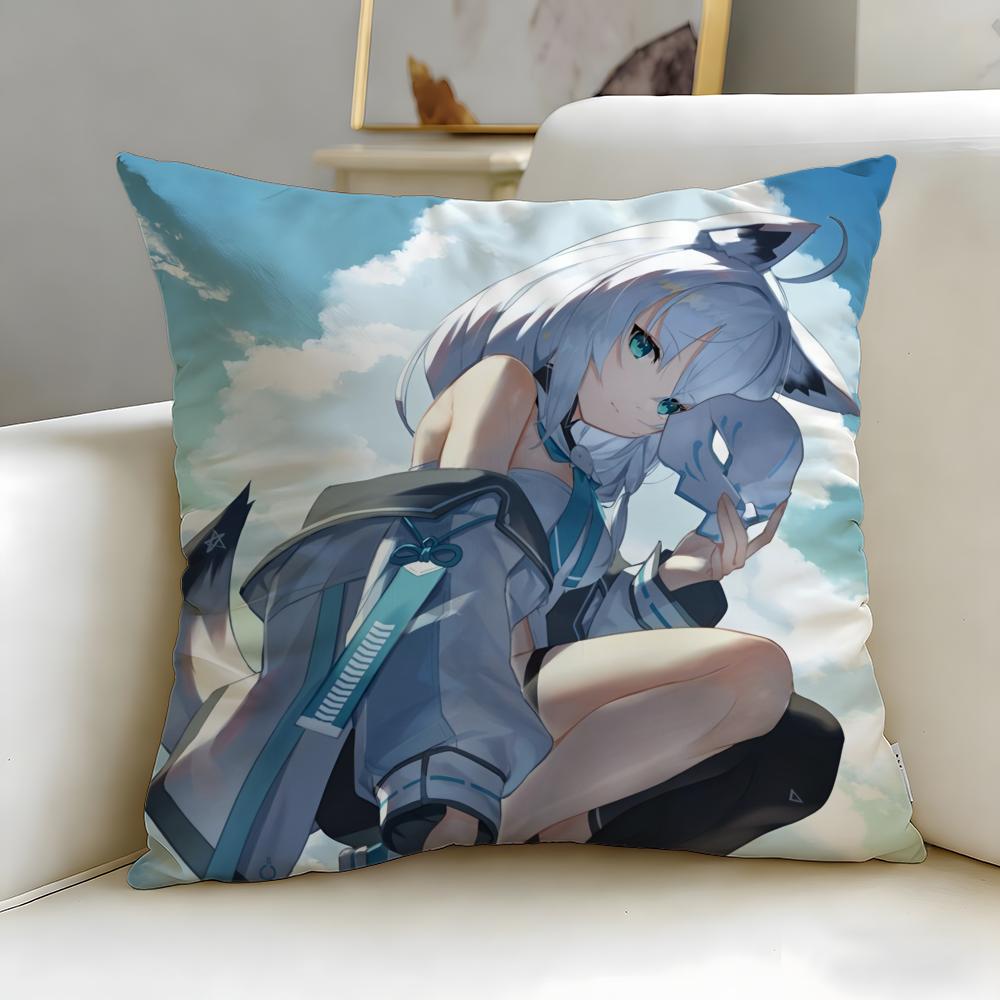 Trendige Sshirakami Fubukiies Kissenbezug Weich Leicht zu Waschen Kissenhülle Vielseitig für Sofa Bett Reise und Büro