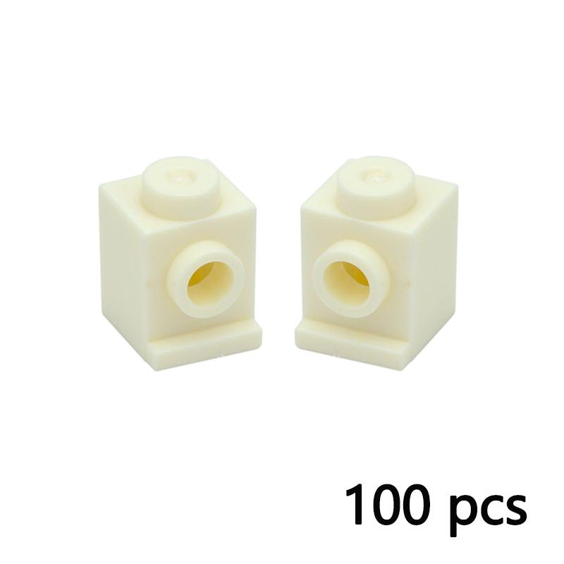 100 Pièces MOC 4070 Particules d'Assemblage Briques de Construction 1x1 avec Brique Phare Modèle Éducatif en Gros Compatible Jouet Leduo