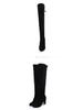 New European & American Over-the-Knee High Heel Boots – Thick Heels, Plus Sizes Available