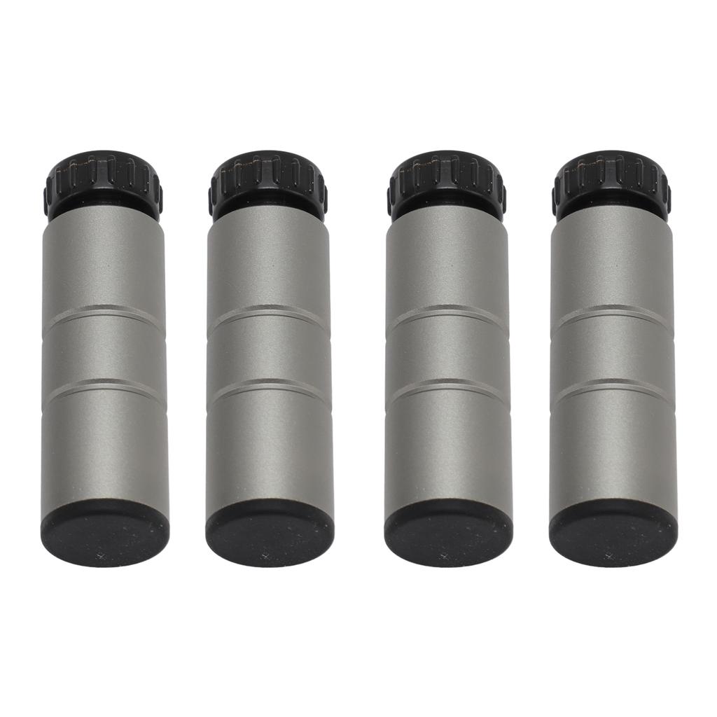 4 Stk. Graviermaschinen-Erhöhung 50mm Erhöhter Fußpad Rutschfeste Aluminiumlegierung Stützsäule für Gravur