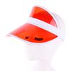 Men's and Women's Transparent Plastic Empty Top Hats, Outdoor Sun Hats, Travel Visors KDM-