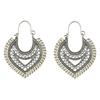 Bohemian Vintage Fashion Rope Wrap Earrings For Women Carved Hollow Geometric Drop Dangle India Earrings Boho Jewelry Wholesale