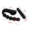 Giocattolo del sesso Silicone vibrante massaggiatore della prostata vibratore butt plug anale uomo maschio
