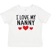 Inktastic Ich Liebe Meine Nanny Baby T-Shirt Nannys Haben Von Nannys Oma Betreuer