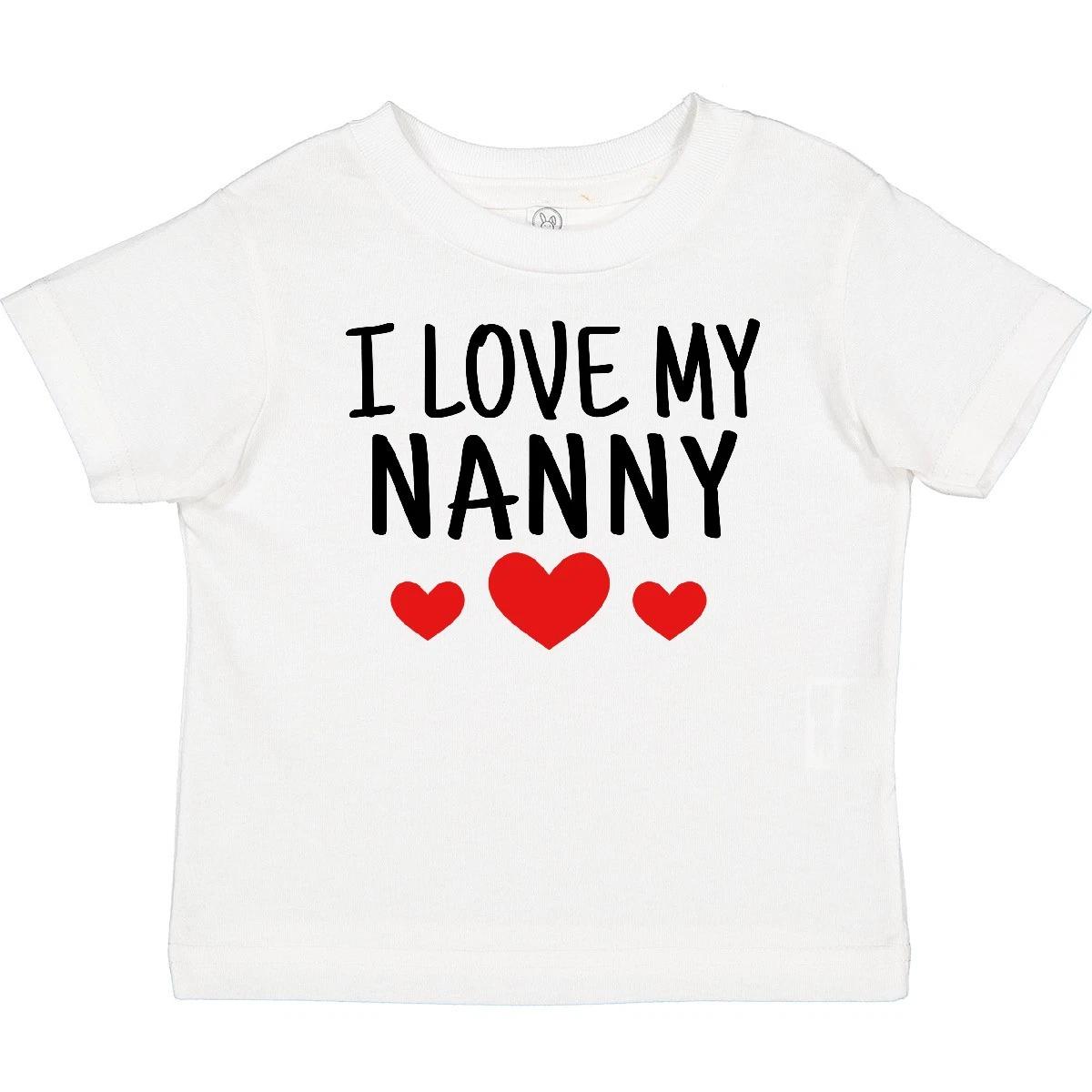 Inktastic Я Люблю Свою Няню Детская Футболка У Нянни Есть От Бабушки Нянни Сиделки 120