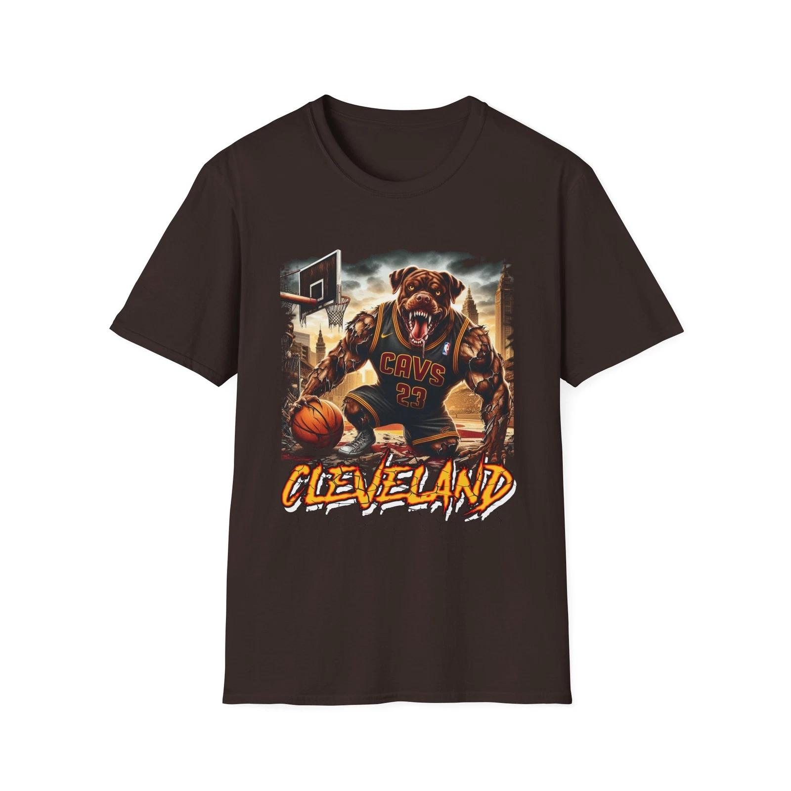 Men s and Women s T-shirts Cavs of the Crypt - Cleveland Cavaliers Horror Mashup T-Shirt XXXXL