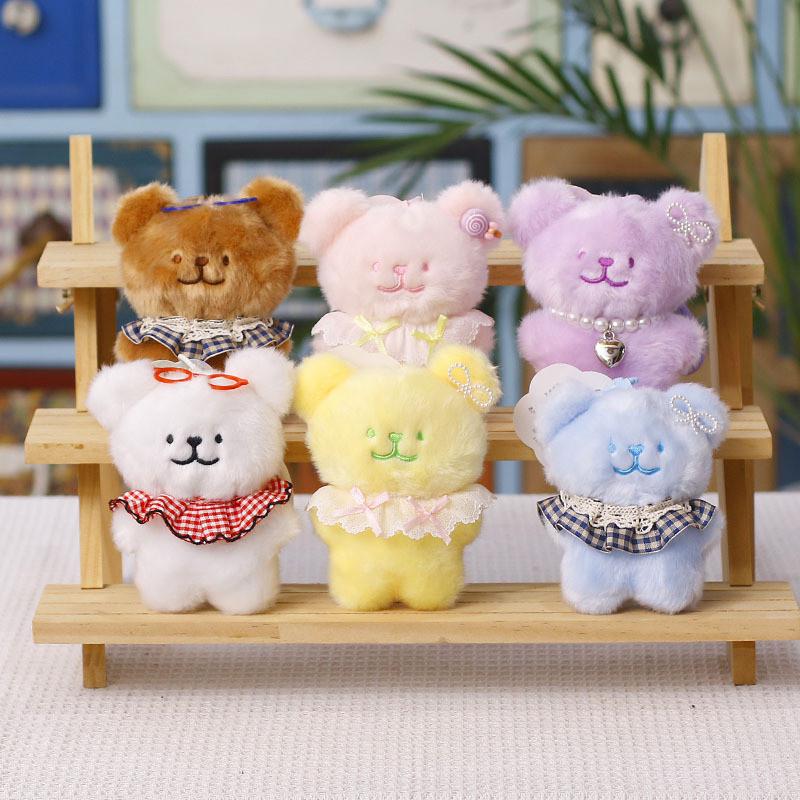Cute Dog Plush Keychain Toy With Pp Cotton Filling For Kids And Adults