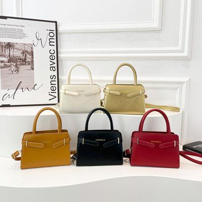 Fashion Commuter Handbag Women's  New Simple Temperament Small Square Bag Versatile Single Shoulder Messenger Bag Women's Bag