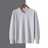 Men S V Neck Pullover Knit Sweater Casual Business Style