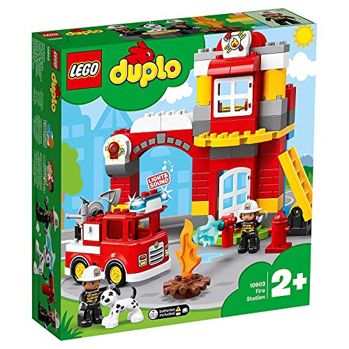 LEGO Duplo Shining! Sounding! Fire truck and fire station 10903