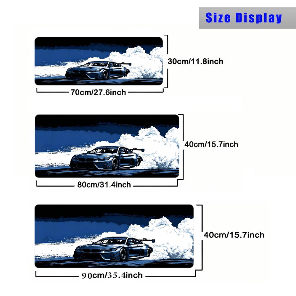 New Arrivals Sports Car Mouse Pad XXL Gaming Accessories Office Gamer Keyboard Desk Mat Non-Slip Laptop Large Anime Mousepad