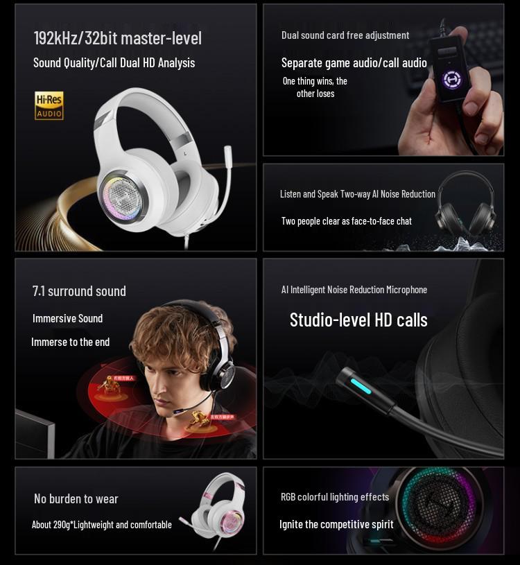 Edifier HECATE G4 Pro Kablolu Oyuncu Kulaklığı