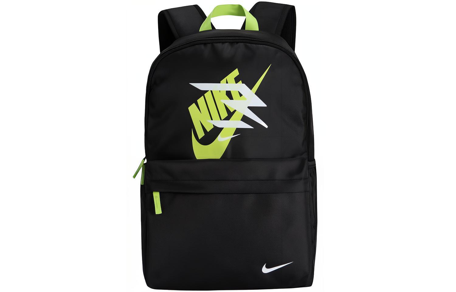 Nike Polyester Backpack Regular Unisex Jet Black NY2413022GS-001 Upgraded