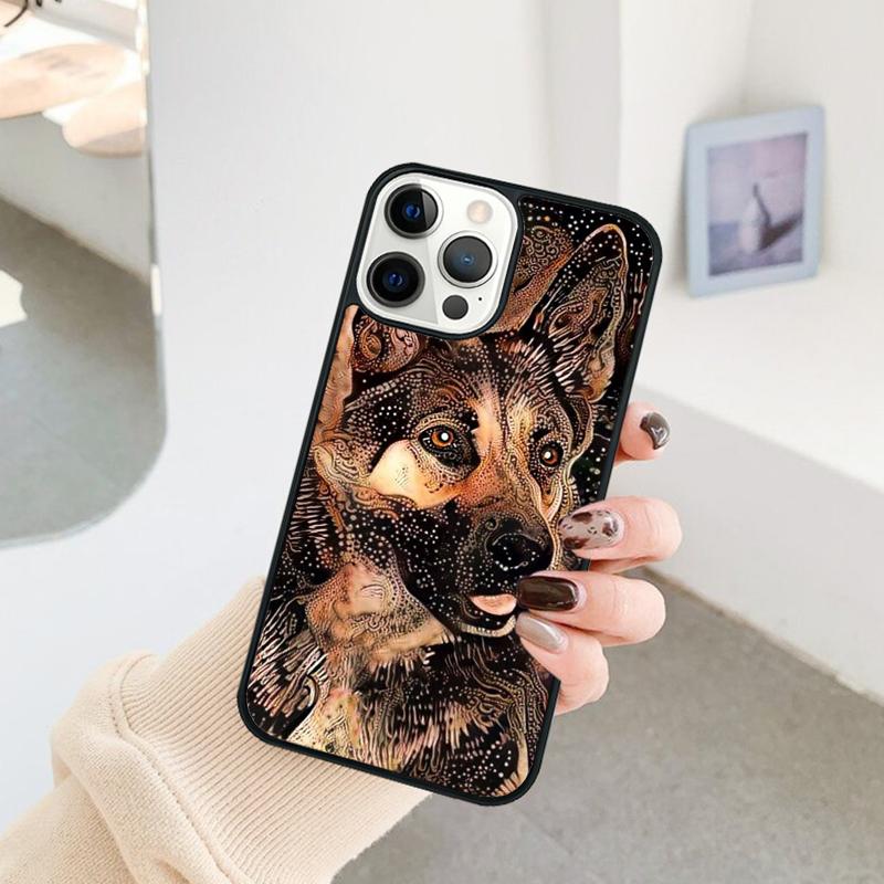 

German Shepherd Dog Phone Case For iPhone 17 Air 16 15 14 11 12 13 Pro MAX Plus coque Cover Shell iPhone 11pro max
