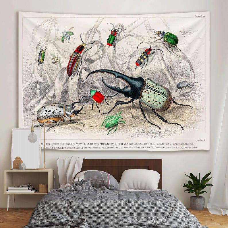 Butterfly tapestry 75x100 чёрный
