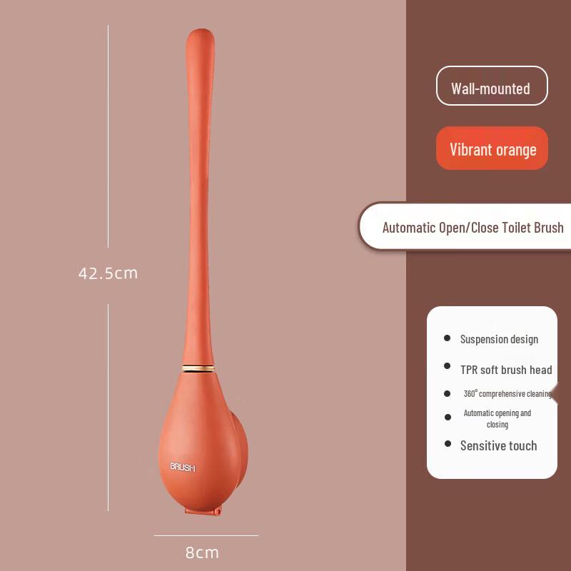 

Jun Shiqi DU Wall-Mounted Silicone Toilet Brush