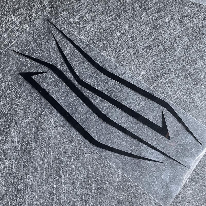 Pegatina Decal para Motocicleta Vinilos de Alta Adherencia Decoración Resistente al Sol Impermeable Accesorios para Montar al Aire Libre