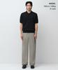 MUSINSA STANDARD Airy Dot Wide Elastic Waist Pants [Grayish Beige]