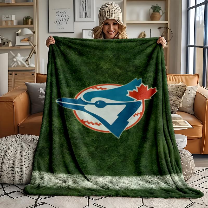Blue Jays Academy Ultra Soft Flannel Throw Blanket Warm Cozy Blanket for Bed Couch or outdoor best gift