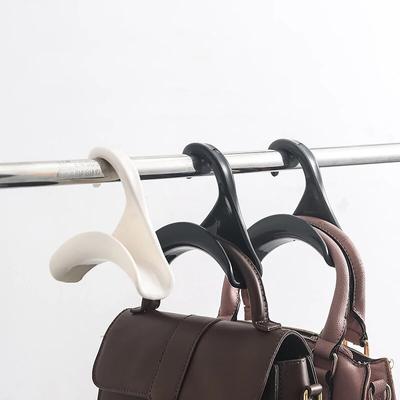 10 Stück breiter Verbindungshaken aus Kunststoff für Kleiderbügel, stapelbar, platzsparend, multifunktional, zum Aufhängen von Taschen und Hüten