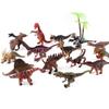 Direct Supply Of Jurassic Simulated Dinosaur Model Toys, Solid Plastic Dinosaur 7-Piece Set Of Static Ornaments