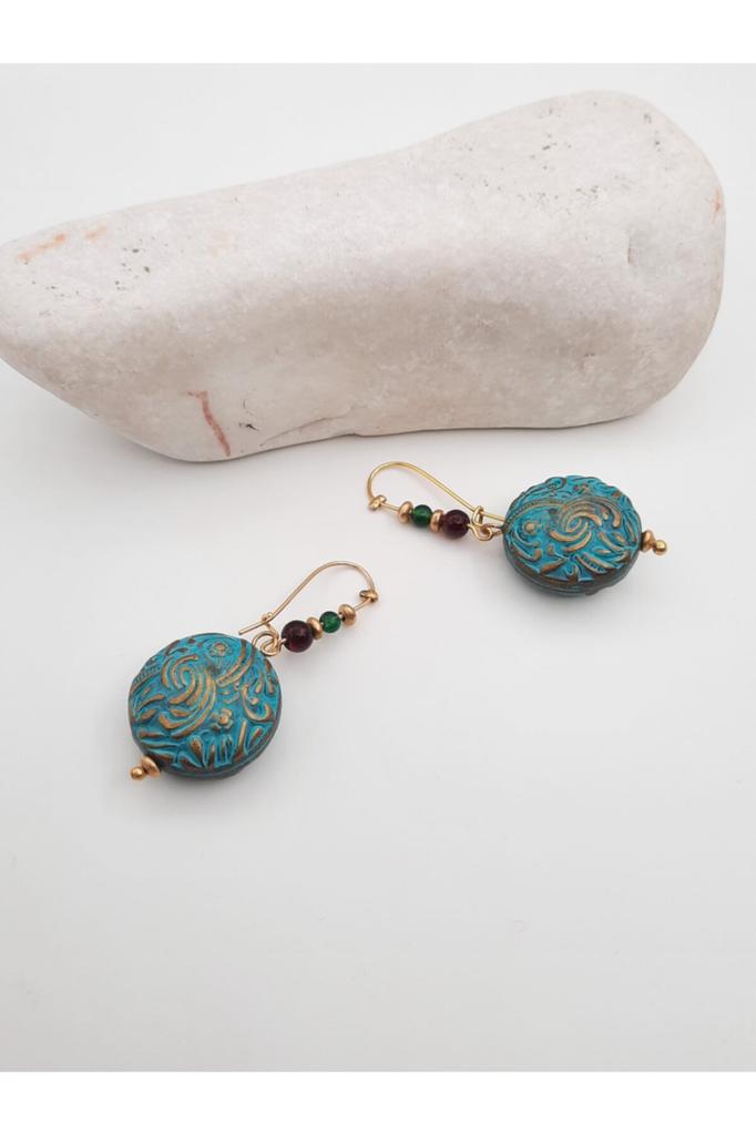 Valentine's Day Birthday Gift Handmade Ethnic Authentic Hippie Bohemian Fashion Jewelry Earrings