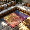 Galaxy Carpet Non-Slip Doormat Washable Floor Mat Home Decor Living Room Rug Abstract Space Art Entrance Mats Modern Design