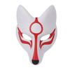Diy Hand-Painted Mask Blank White Paper Mask Halloween Costume Accessory Cosplay Cosplay Mask For Fox-Themed Events Halloween