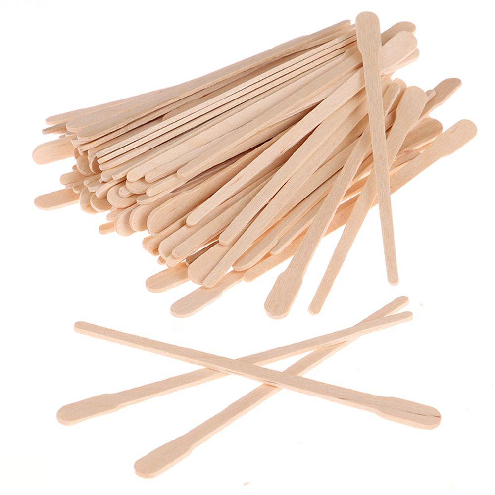 Tool Wooden Waxing Applicator Sticks Wax Sticks Body Hair Removal Sticks Face Wiping Wax Tool