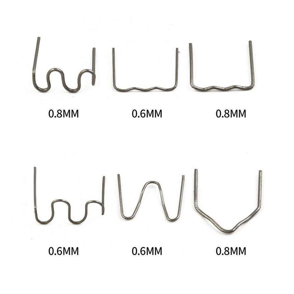 600pcs Hot Stapler Staples for Plastic Welder Automotive Plastic Repair Machine