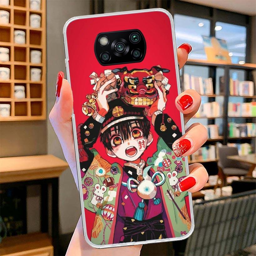 Étui de téléphone Hanté Hanako Kun Anime pour Xiaomi Poco F7 Ultra X7 X6 X5 Pro M7 Redmi 15C 15 13C 13 12C 12 10C 10 9A 9C