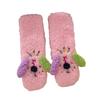 Erwachsene Indoor Nicht-gefütterte Pantoffelsocken, Warme Bodensocken für Zuhause