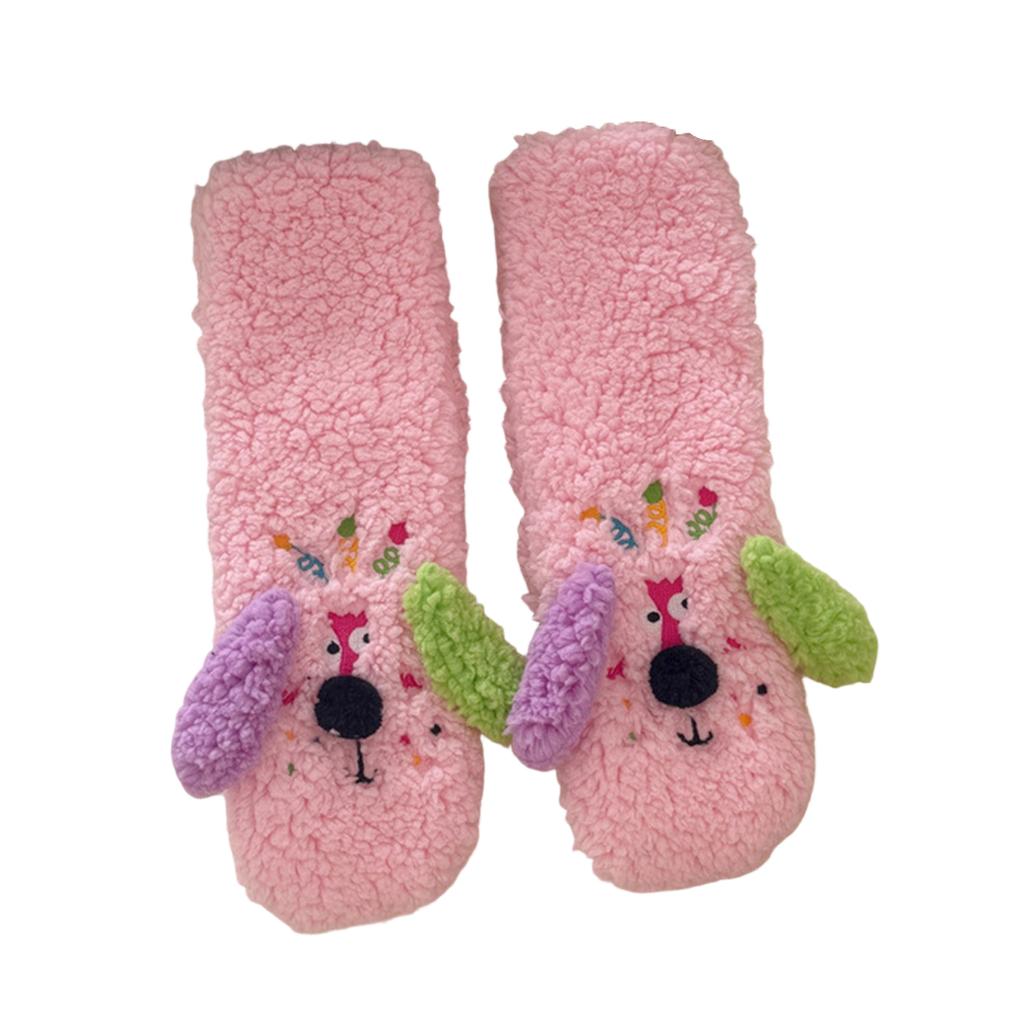 Erwachsene Indoor Nicht-gefütterte Pantoffelsocken, Warme Bodensocken für Zuhause
