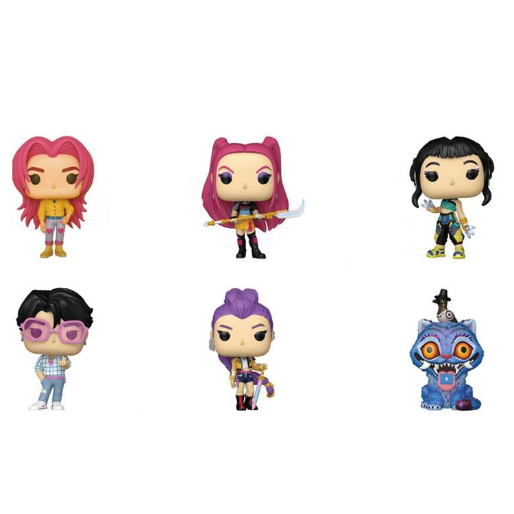 Kpop Demon Hunters Pvc Figure Collectible Set For Fans And Display