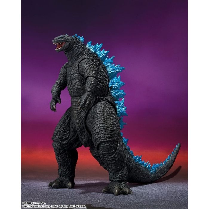 Figurine - TAMASHII NATIONS - Godzilla (2024) - Ailerons sculptés - Effet respiratoire - Mains optionnelles