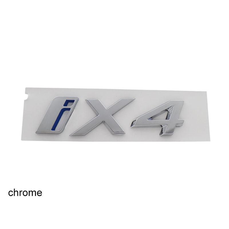 3D Premium IX4 i X4 for IX4 i X4 Electric Cars Engine Hood Fender trunk Tail Rear Decal Emblem Badge Sticker