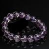 Hongchu Crystal Natural Purple Rabbit Hair Gemstone Bead Bracelet Ice Purple Rabbit Hair Bracelet