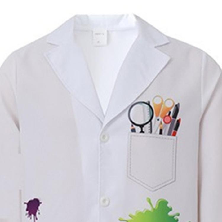 Mad Scientist Outfit Mad Scientist Costume Accessories Lab Coat Gloves Glasses Frames Necktie Halloween Dressing Up Set