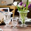 High-End Transparent Glass Vase for Elegant Home Décor and Fresh Flower Arrangements