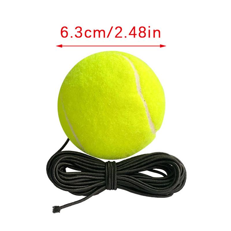 1/2/5 Stück Tennis Basisseil Tennis Trainingsgerät Selbstlernender Rebounder Tennis Sparring Ausrüstung Hoher Rückprall Langlebiges Tennis