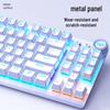 AULA F3009 Wireless Three-Mode 87-Key Mechanical Keyboard for Esports, Gaming, and Office Use
